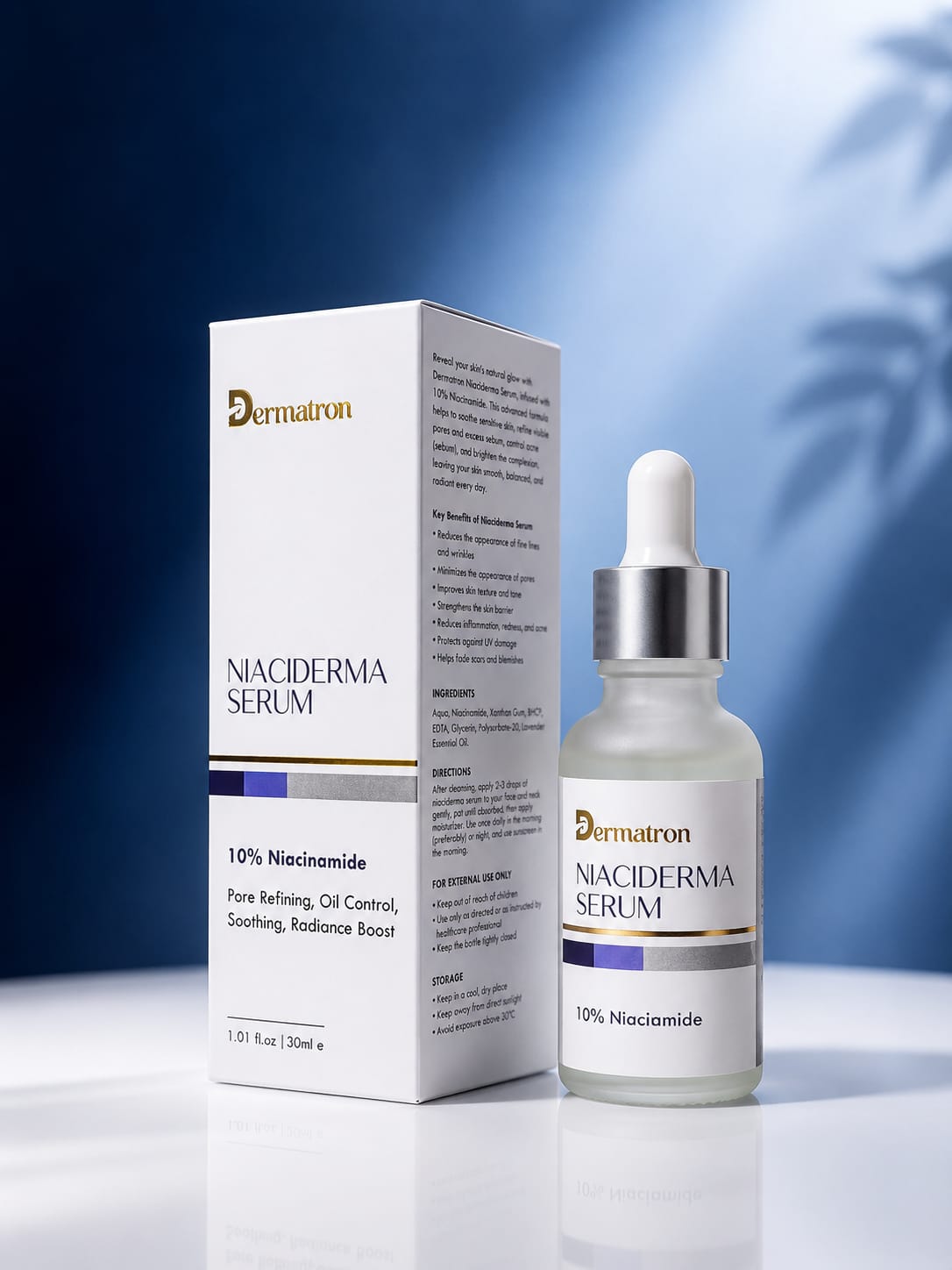 Dermatron Niaciderma 10% Niacinamide Serum