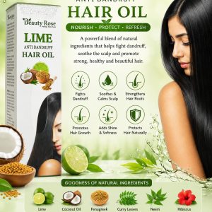 Beauty Rose Lime Anti Dandruff Hair Oil