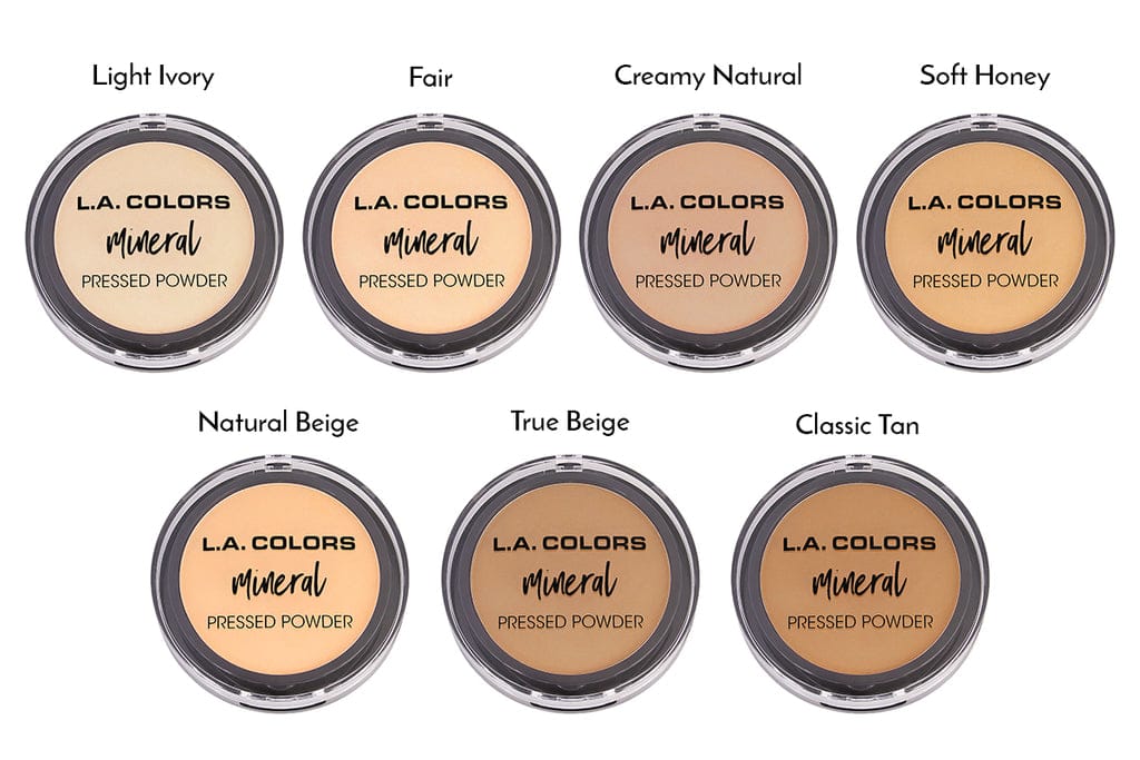 L.A.COLORS MINERAL PRESS POWDERS