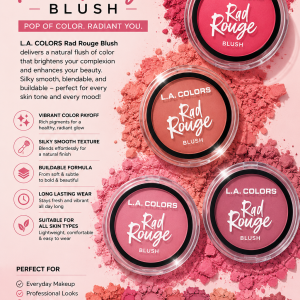 L.A. COLORS Rad Rouge Blush 