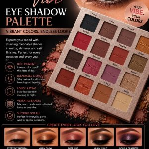IMAGIC Professional 16 Colour Eyeshadow Palette